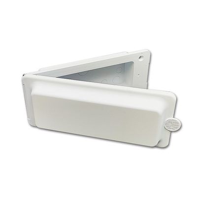 Coperchio Bianco Presa Esterna Acqua / Gas