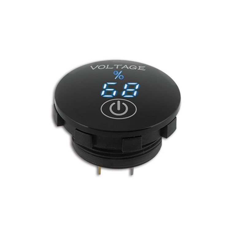 voltometro a ingresso dc12-24v
