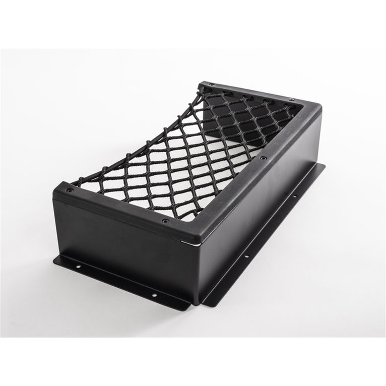 set mensola completo l con rete 440x225x80 mm - carbest