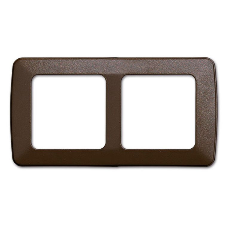 cornice doppia galaxl • marrone