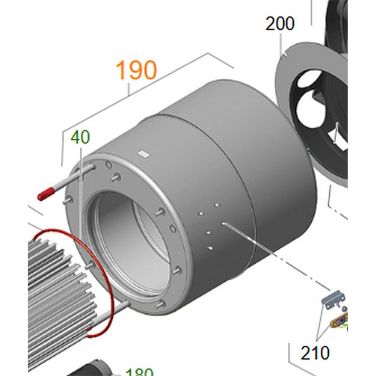pentola per combi c4/c6-senza guarn - truma