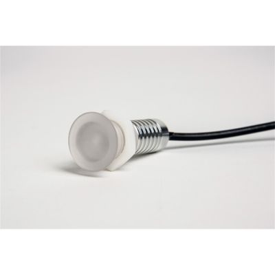 Faretto LED da incasso 12V in plastica Ø22 mm 1W
