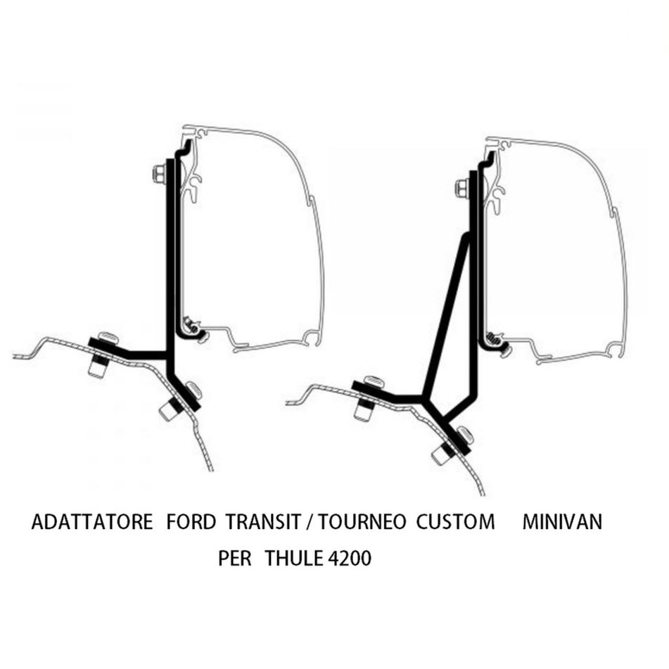staffe-per-ford-custom-x-thule-4200-fiamma