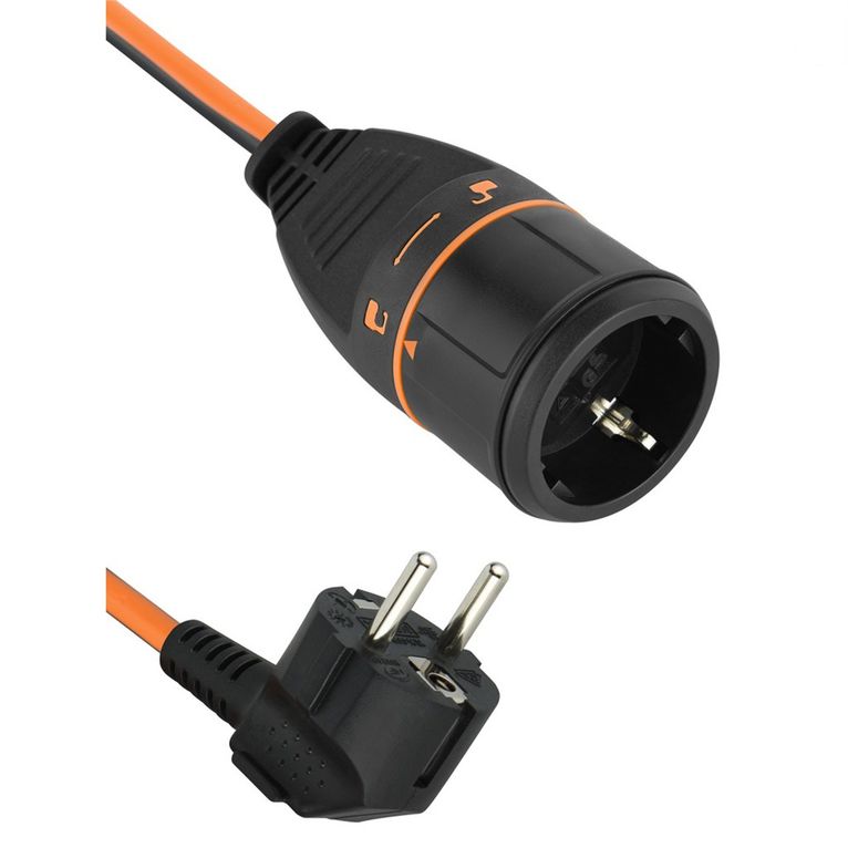 prolunga electralock 3g1,5 5m or/bl