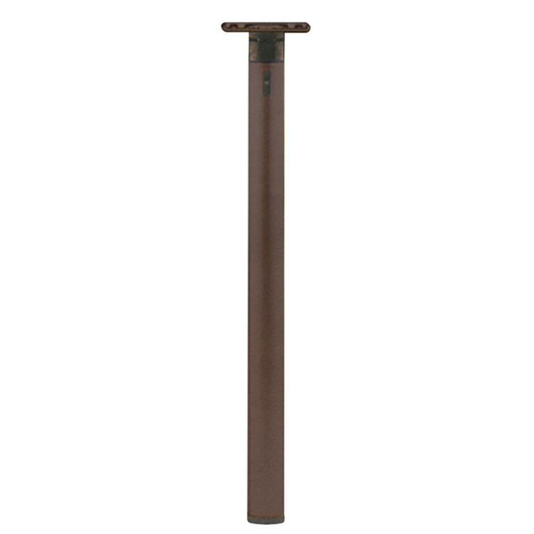 gamba tavolo pieghevole marrone