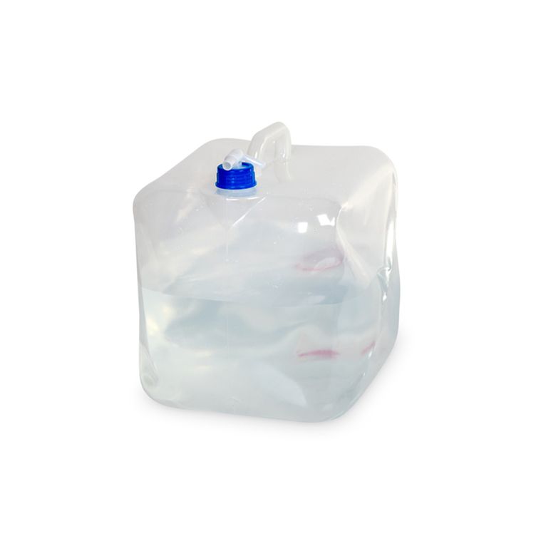 tanica pieghevole 20 l trasparente 28x29x29 cm - camp4
