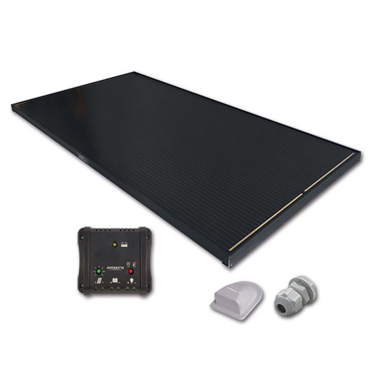 kit pannello extrasun black • 150 w • con pwm