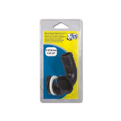 Kit raccordo curvo maschio • F 1""1/4 • D Ø 35 mm • blis
