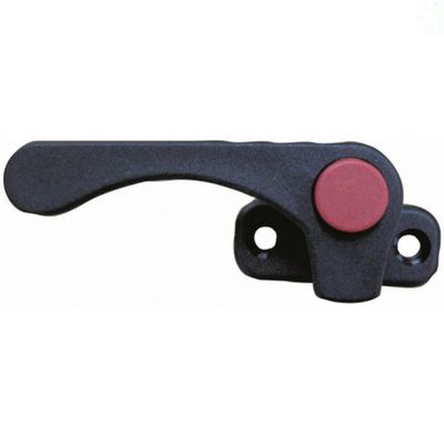MANIGLIA NERA SX-S.6000 POM.ROSSO - Plastoform