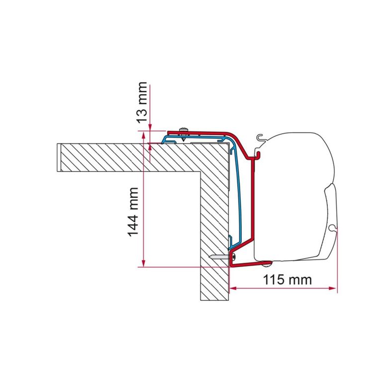 adapter rapido 400 serie 606f > 2024 - fiamma