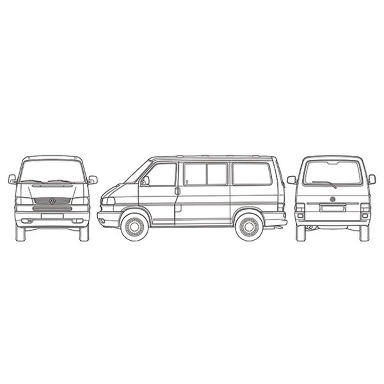 oscurante termico interno • vw t4 otd324