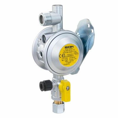 REGOLATORE FISSAGG.PARETE ATTACCO UNIV. 30Mbar 1,5kg/h 1