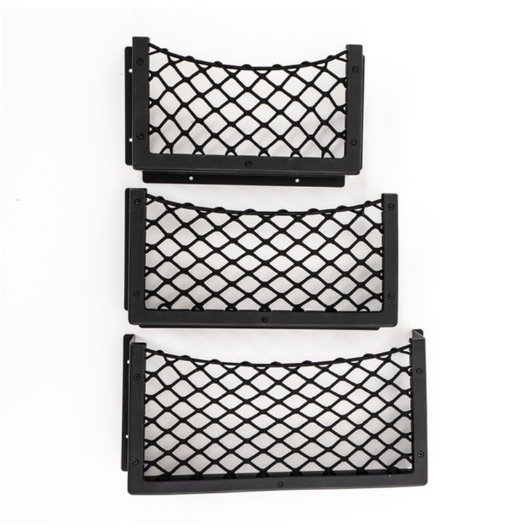 set mensola completo m con rete 390x200x80 mm - carbest