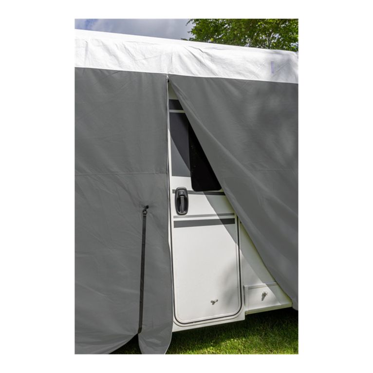 copertura caravan 640x230x220 cm grigio - reimo tent