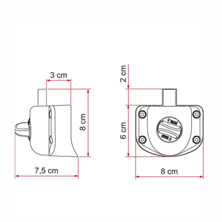 blocco porta cabina safe door guardian ducato 2006-2009