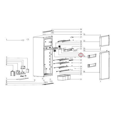 SCHEDA ELETTRONICA 017 RCE 140/170
