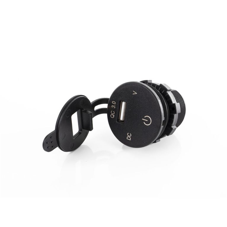 voltmetro led con presa di ricarica 1xusb - carbest