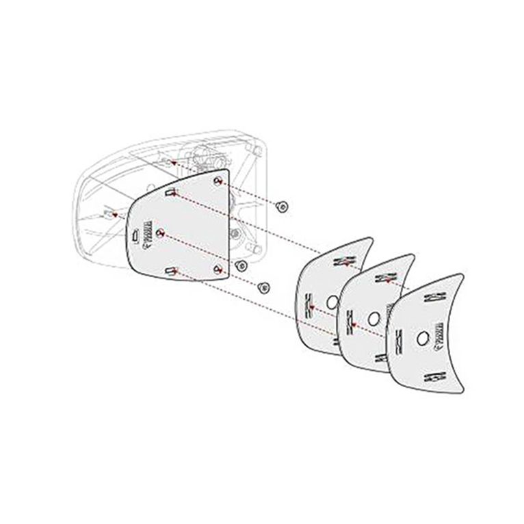 spacer kit safe door • grigio - fiamma