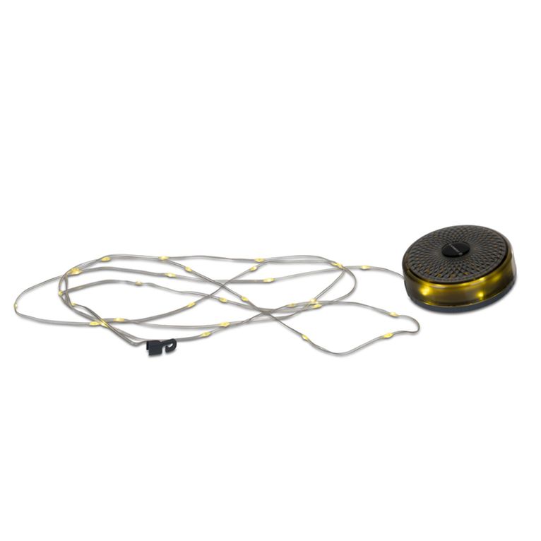 lampada a batteria con catena luminosa 8 m e magnete