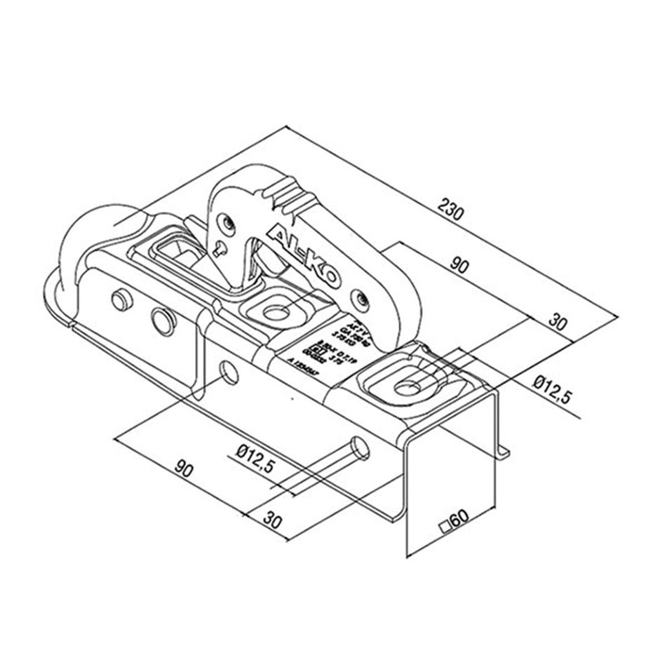 giunto-ak7-star-quadro-60-mm