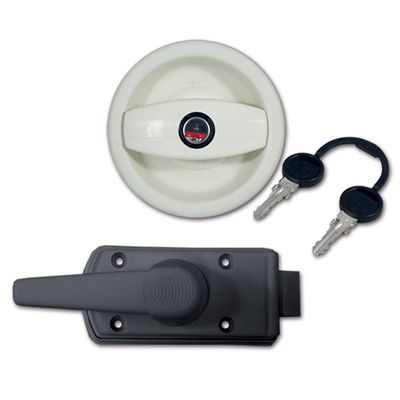 Serratura Europa Completa - Bianca - Destra