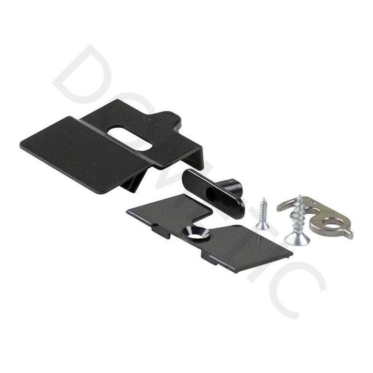 blocco porta completo ral7021 black-grey - dometic