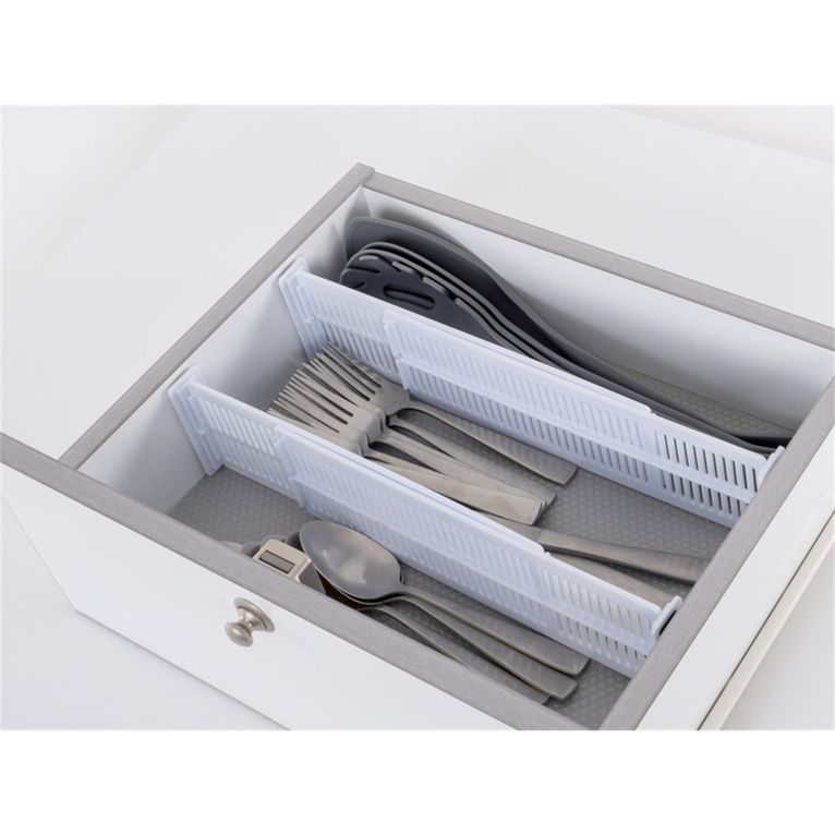 divisori per cassetto 4 pz l 27,5 cm h 8 cm - camp4