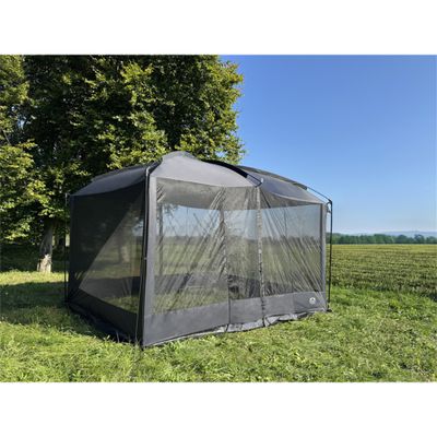 Gazebo/party shelter Falerna pareti mesh 335x273 cm