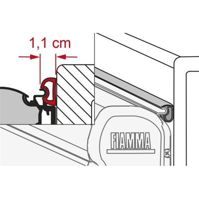 FIAMMA RAIN GUARD S (ROTOLO 30MT)