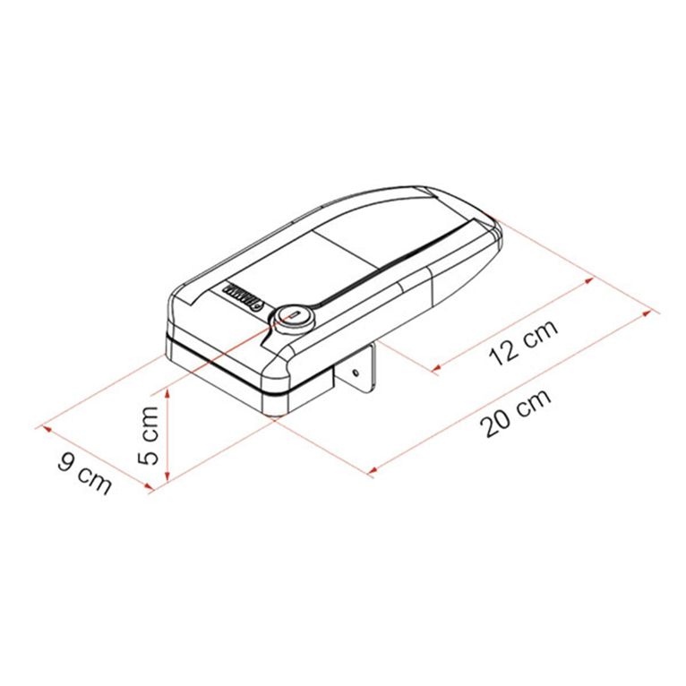 blocco di sicurezza safe door magnum - fiamma