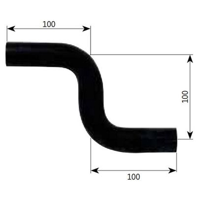 ALDE RACC.S GOMMA 100X100X100