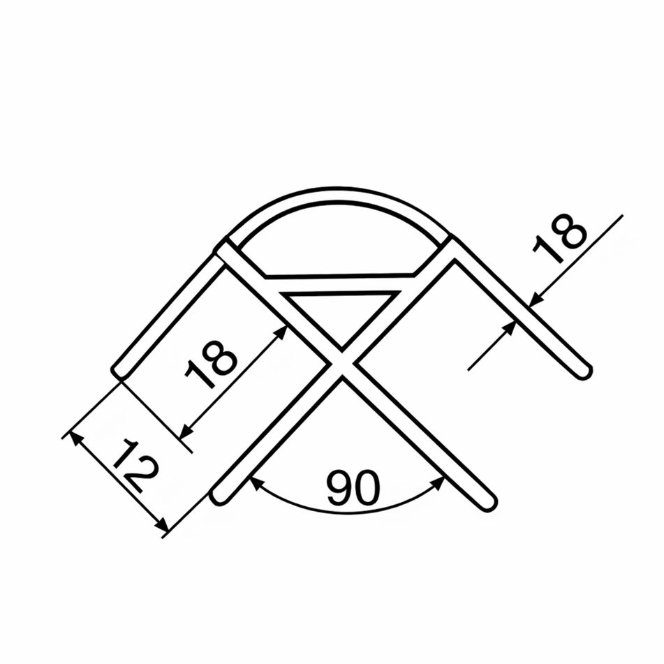 profilo-pvc-da-2-dot-20-mt-grigio-scuro