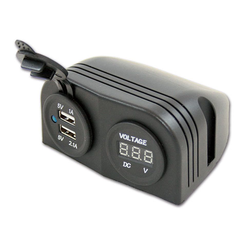 supporto-2-usb-e-voltimetro-star-5-v