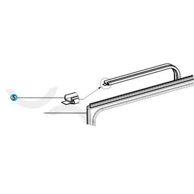 PROFILO IN GOMMA X FC6 L.5M SP.29MM - Dometic