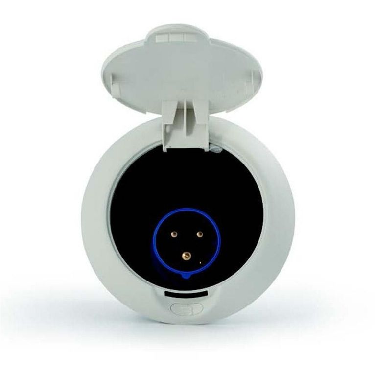 spina elettrica esterna bianca 230v/16a ip44 con salvavi