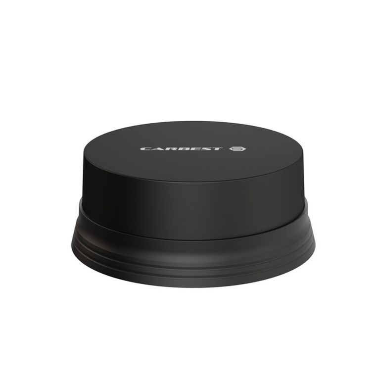 antenna da tetto 5g/lte 4x4 mimo nera ø18x7 cm - carbest