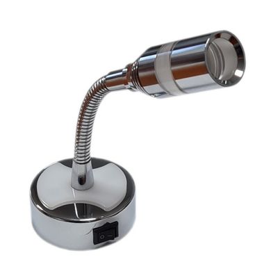SPOT FLX METAL LED 1W 3000K CR+IN