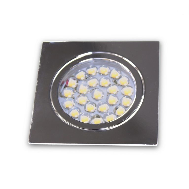 spot incasso 1,6w 24 led con lente sq1.6-24cr blister
