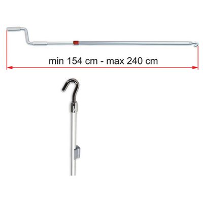CRANK HANDLE - MANOVELLA IN ALLUMIN