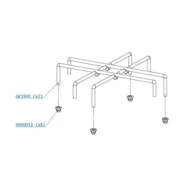 KIT GRIGLIA PI8062 - Dometic