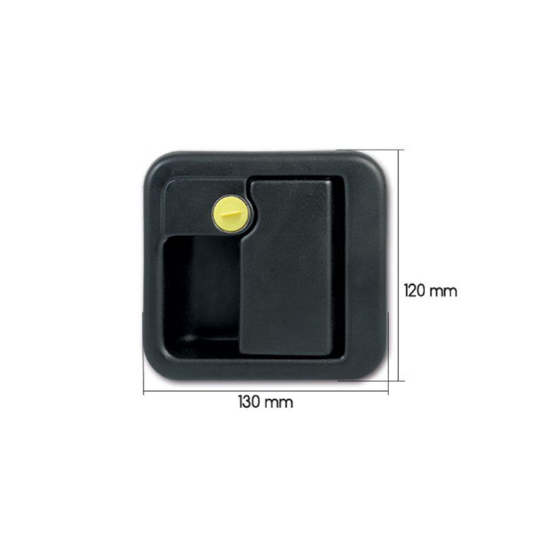parte esterna serratura m1 nera 1059hzhb51pen