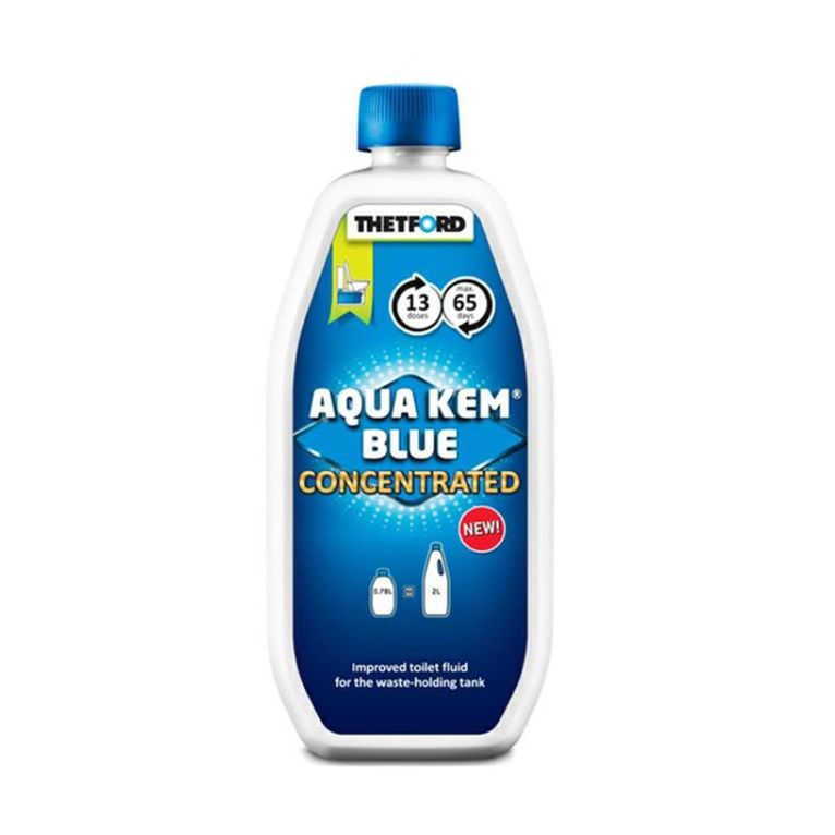 kit disgreganti thetford aqua kem per wc camper – concentrated, 15 sachets e green concentrated