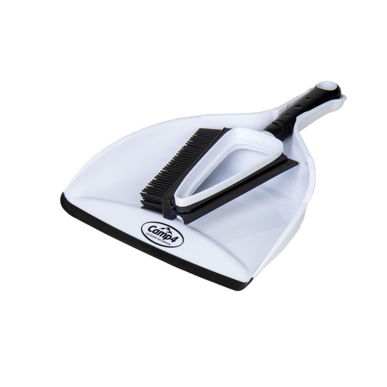 spazzola a mano con paletta, setole in silicone - camp4