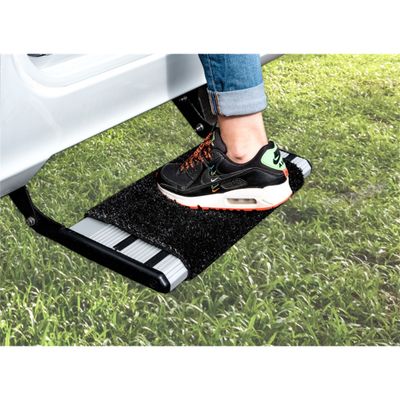 Tappetino per gradino Regular nero 45x40 cm - Carbest