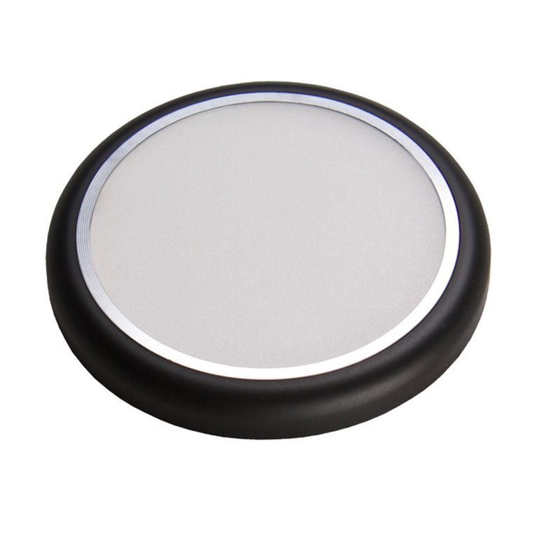 plafoniera led rotonda nera ø105x12 mm touch dimmer