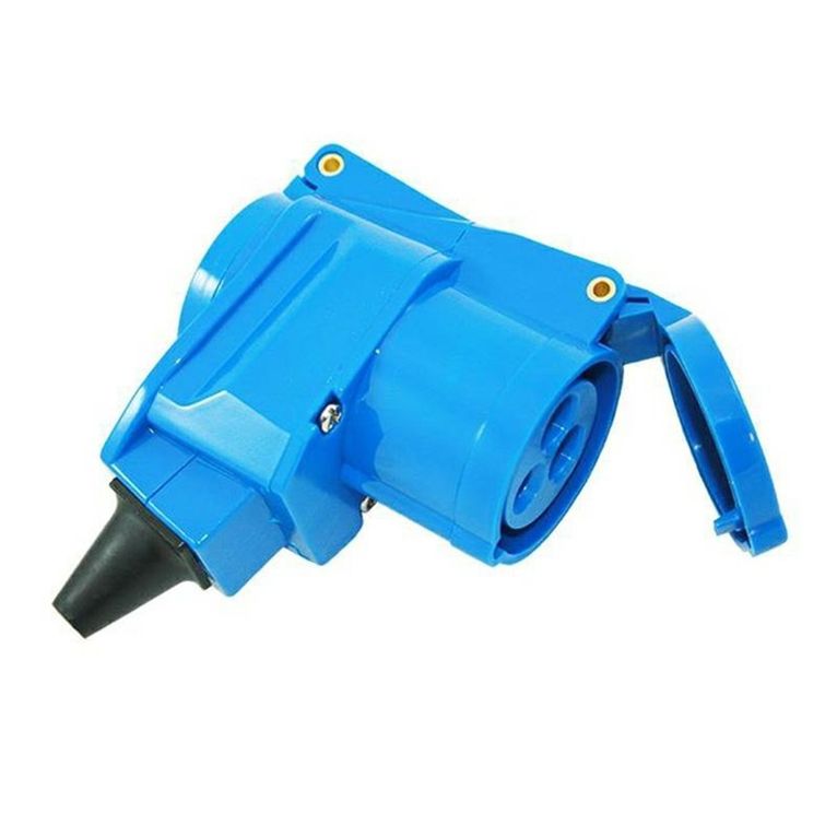 presa doppia cee 230v 90° - haba