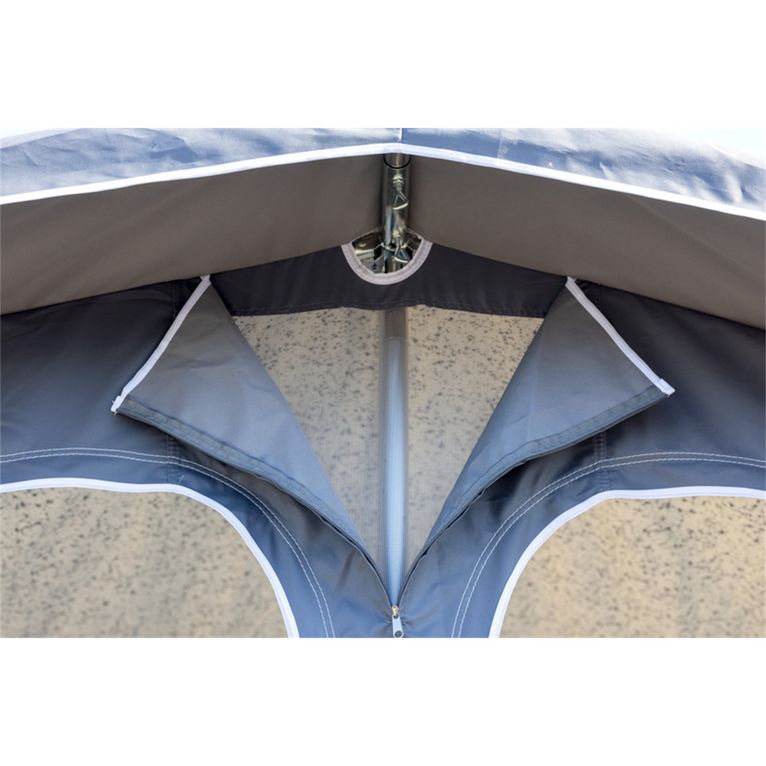 veranda caravan palermo misura 9 acciaio 851-875 cm