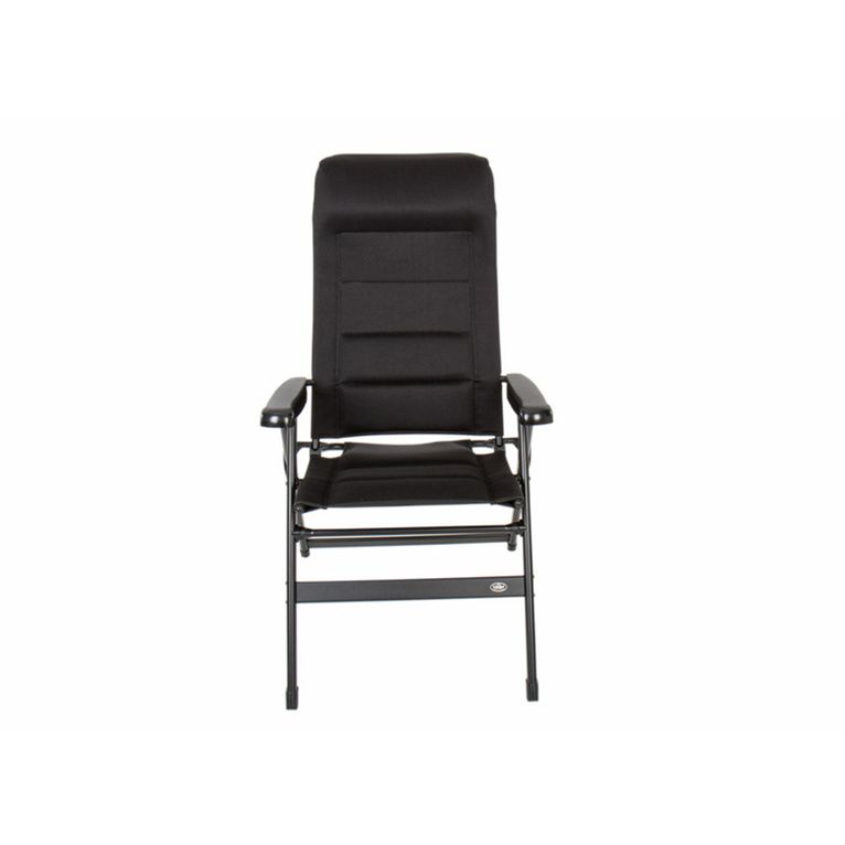 sedia pieghevole malaga breeze xl nera mesh - camp4