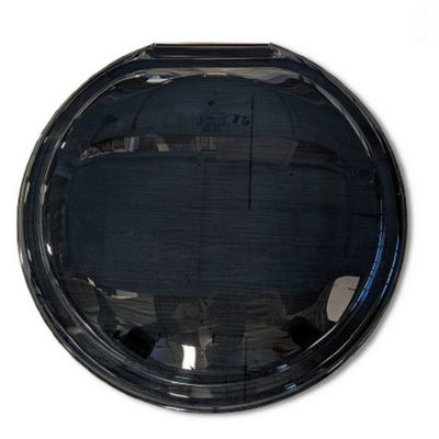 FINESTRA COMPASSO NERA-ROTONDA 380X380 - Polyplastic