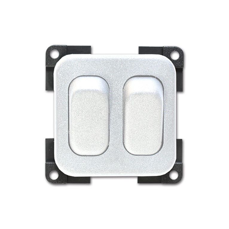 doppio deviatore unipolare • bianco